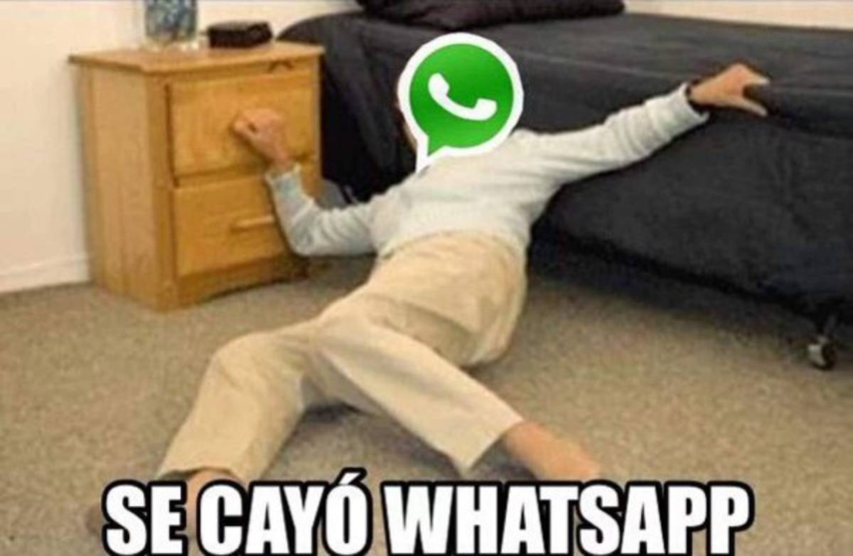 Redes sociales despiden el 2015 con burlas a Whatsapp por su caída