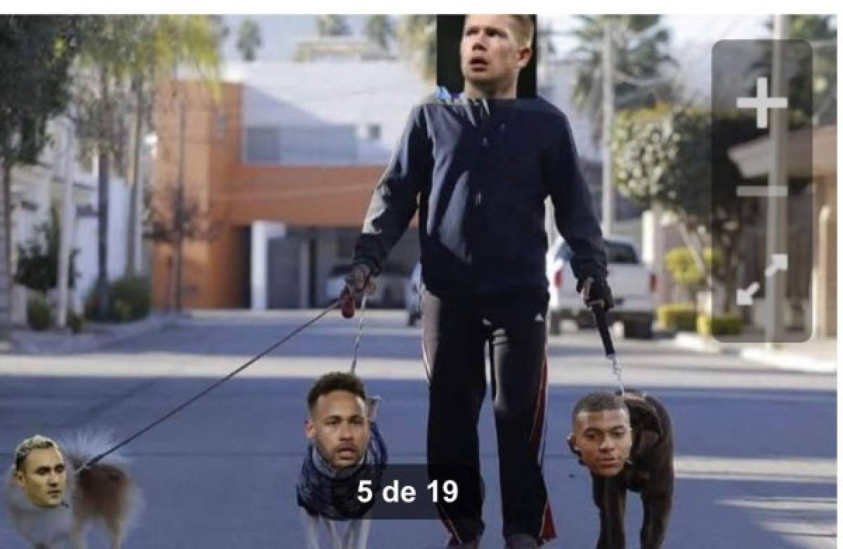 Los memes no perdonan a Mbappé ni a Neymar tras la eliminación del PSG en la Champions