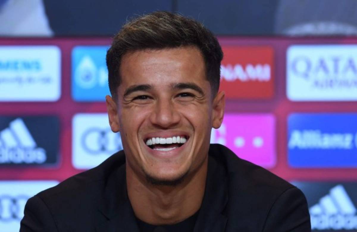 Coutinho: Risas en la presentación con el Bayern Múnich y se olvida del Barcelona