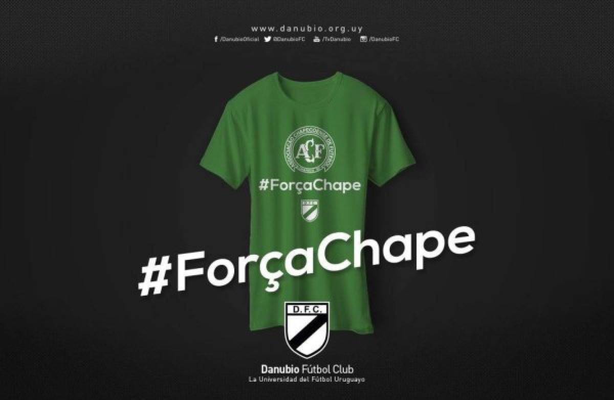 ¡Gran gesto! Clubes que llevarán el logo del Chapecoense en su camiseta