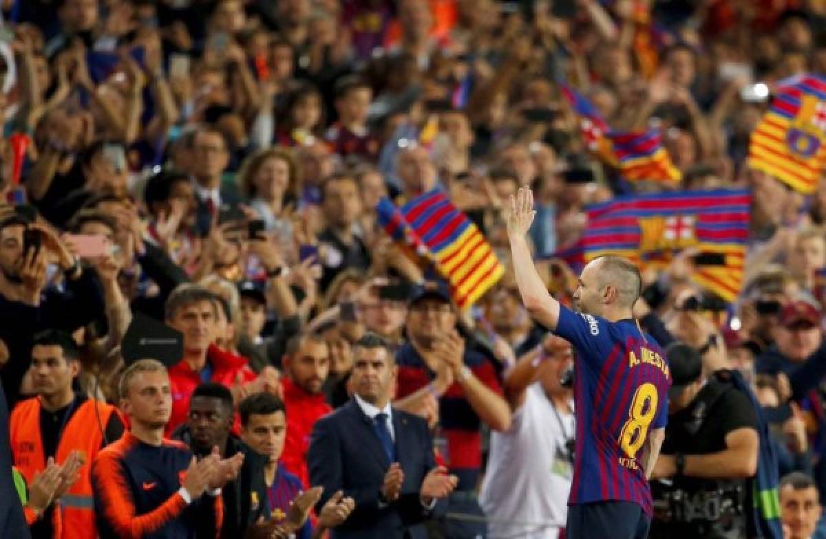 Digno homenaje: Así despidió Barcelona a su leyenda, Andrés Iniesta