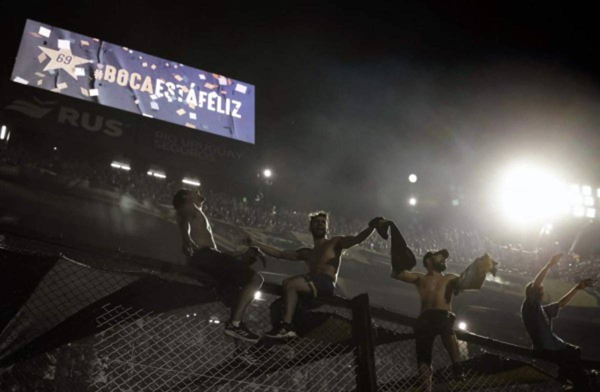 Boca campeón: Locura tremenda en La Bombonera, show de Maradona y River llora