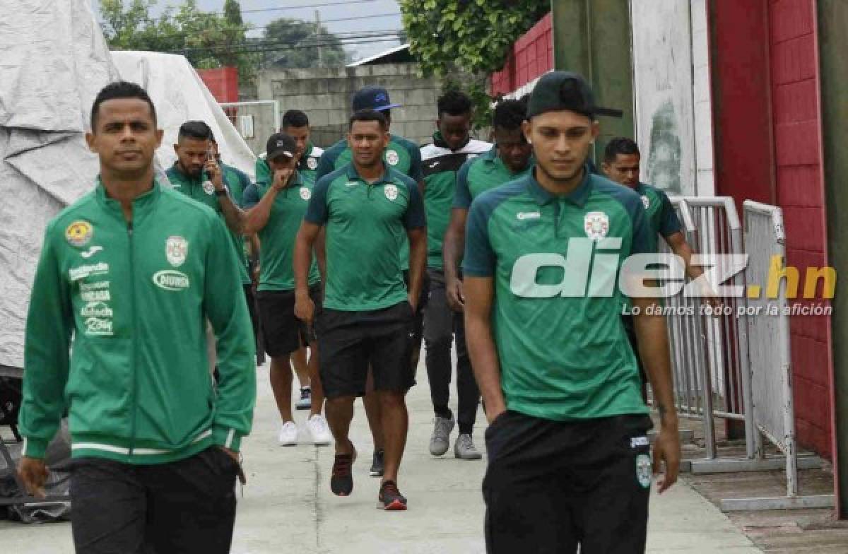 FOTOS: Reunión del Marathón y así pulen el Yankel para el juego ante Real España