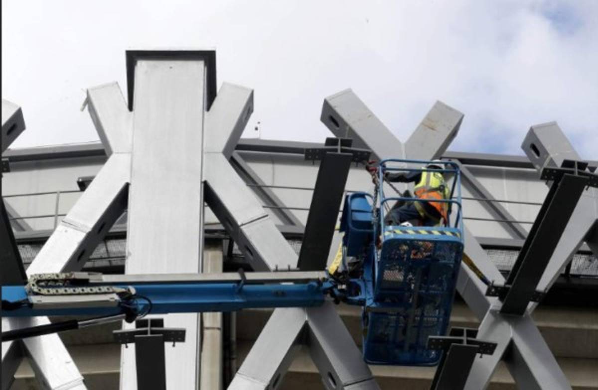 Va cogiendo forma a ritmo imparable: Las nuevas imágenes de la remodelación del Bernabéu