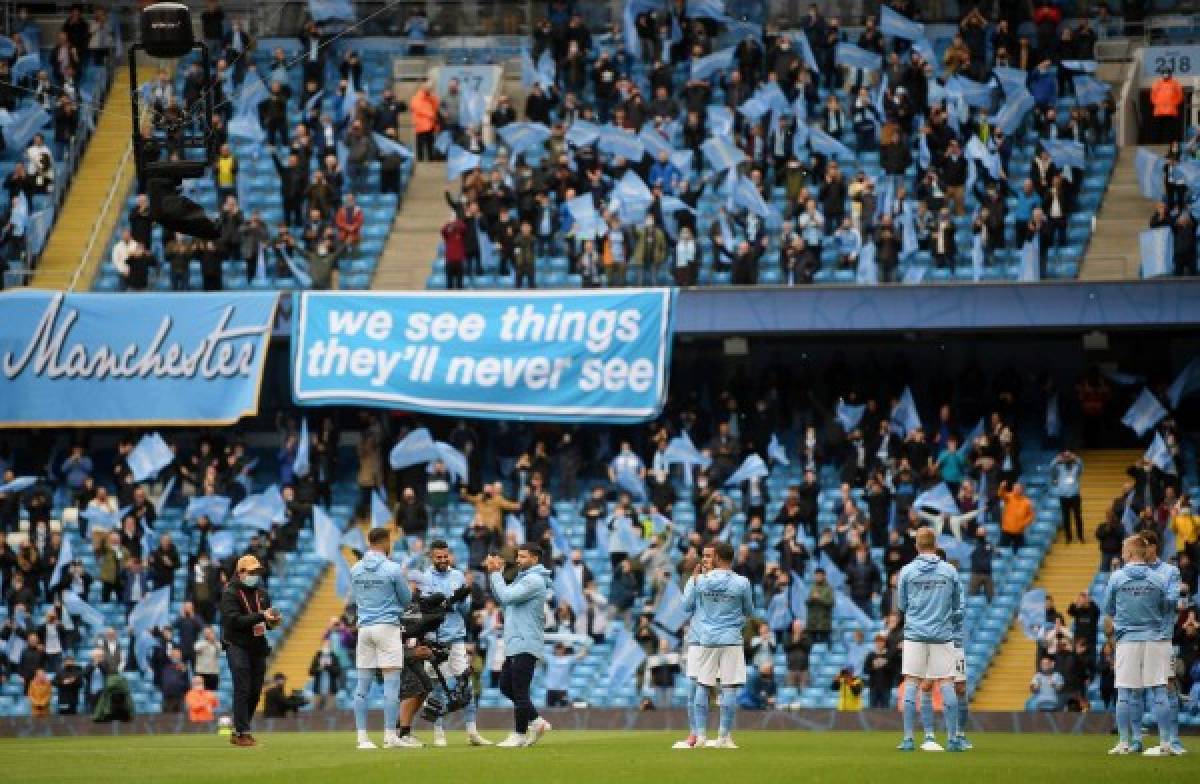 ¿Se va al Barcelona? La emotiva despedida del Manchester City al Kun Agüero en su estadio