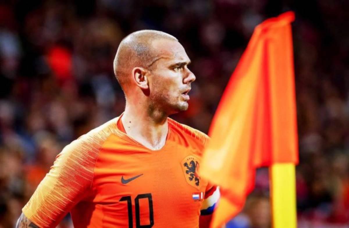 En fotos: Así fue último partido de Wesley Sneijder con la selección de Holanda