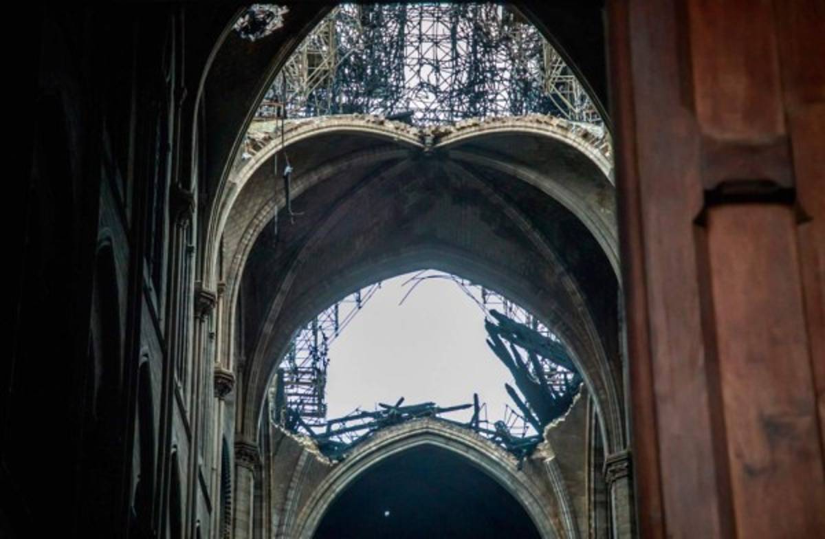 En fotos: Así quedó Notre Dam tras el voraz incendio