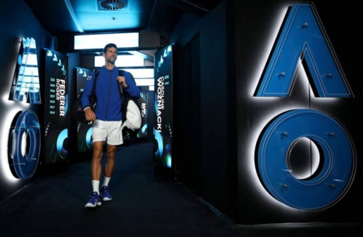 Las mejores imágenes de la paliza de Djokovic a Nadal en la final del Australian Open