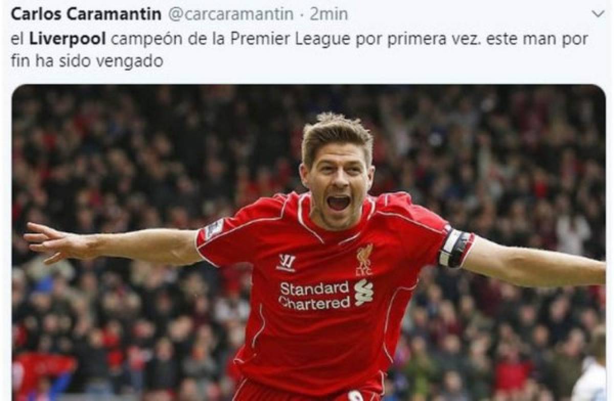 Pasaron 30 años para volver a ganar la liga inglesa y los memes no perdonan al Liverpool