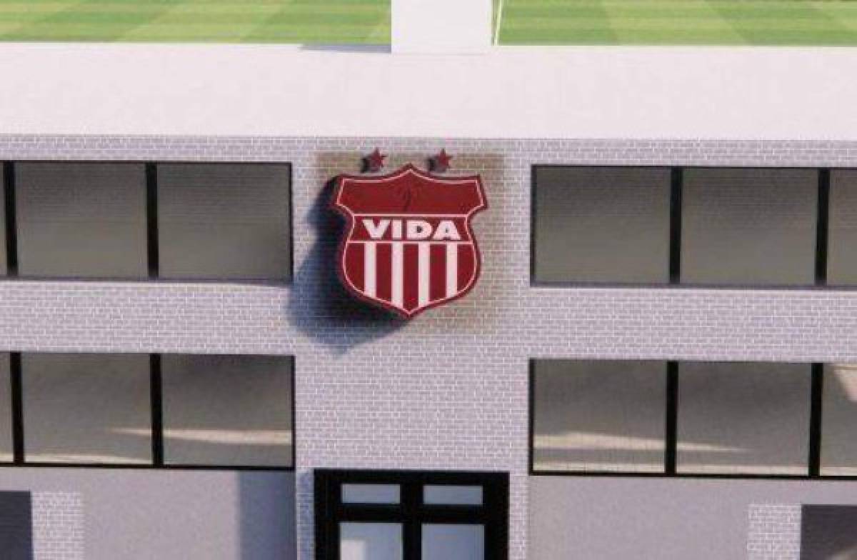 Gradería techada y cancha de primer nivel: Así será el estadio del Vida en el Campo Atlántida de La Ceiba