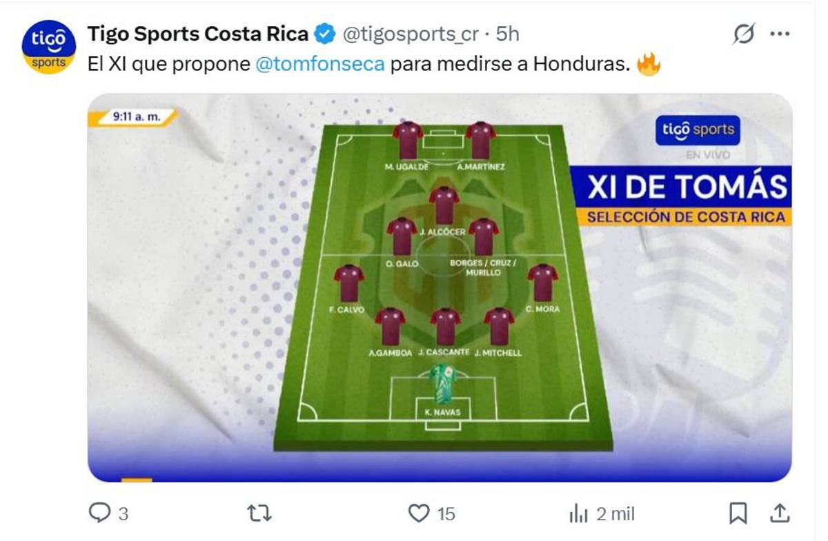 Keylor Navas reacciona y aumenta la tensión, así arman el 11 de los ticos y sacan la calculadora: Prensa ya vive al 100% el Honduras vs Costa Rica