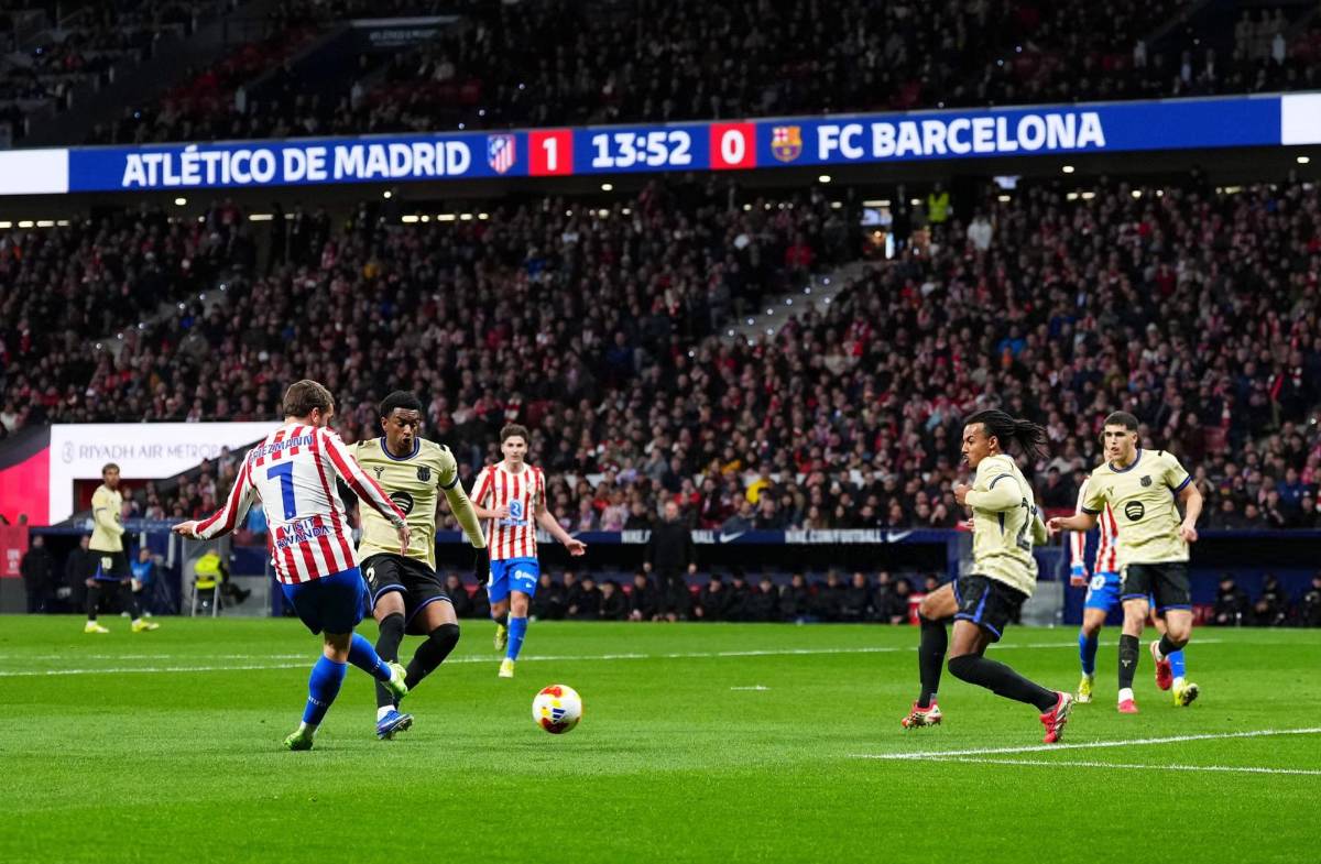 La traición de Hansi Flick, le celebró en la cara al Barcelona y la polémica arbitral en la paliza del Atlético en Copa del Rey