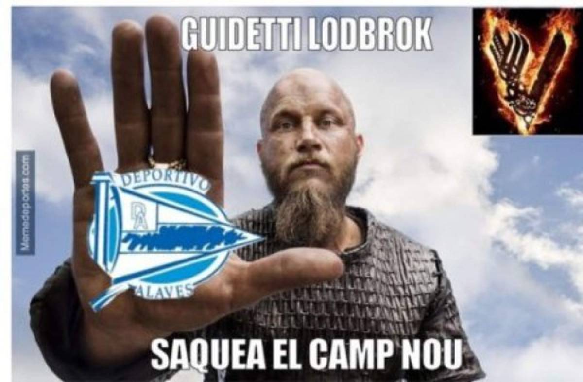 Los mejores memes de la sufrida victoria del FC Barcelona ante el Alavés