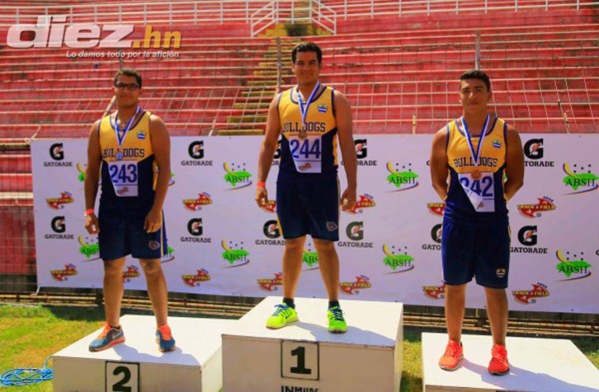 Torneo nacional de atletismo colegial es San Pedro Sula .