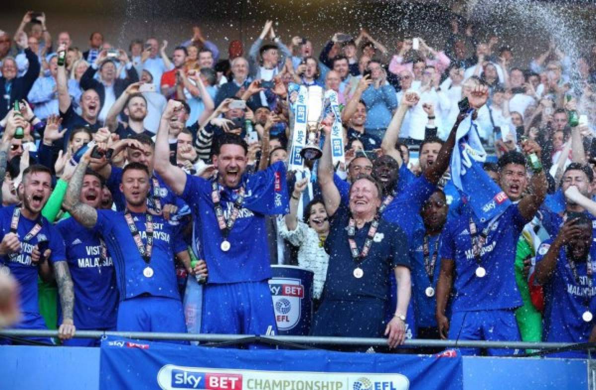 ¡Belleza! La espectacular novia de futbolista del Cardiff, equipo que ascendió a la Premier League