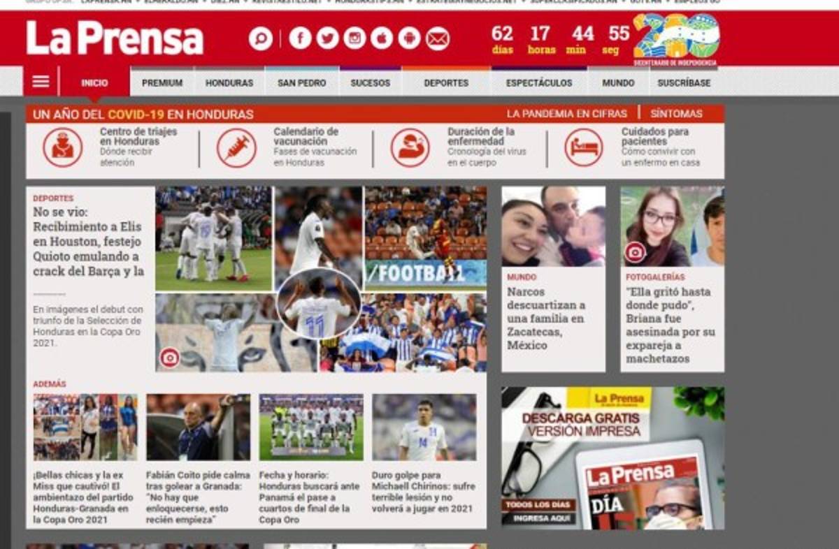 'La gran H se estrena', 'Queda mucha tarea': en las redes se comenta el debut de Honduras en Copa Oro