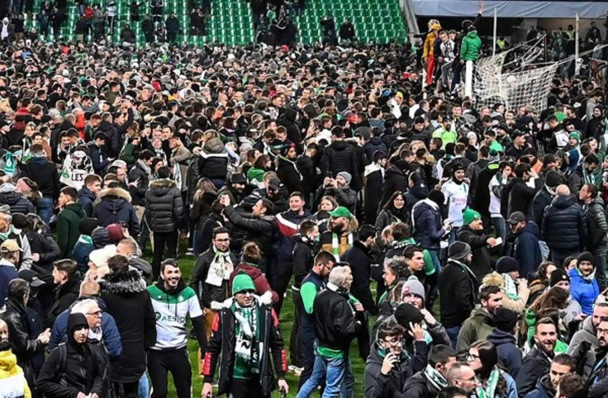Brutal celebración de un club de Francia que regresa a una final de Copa 38 años después