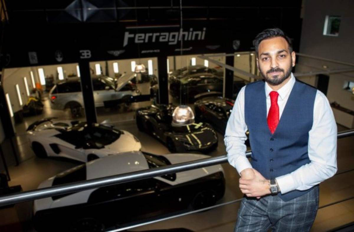 ¡De lujo! Los Lamborghinis que vende un solo hombre a los cracks de la Premier League