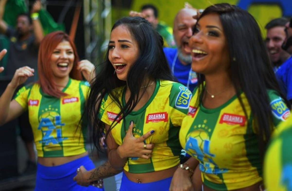 FOTOS: Así festejaron las garotas de Brasil el triunfo sobre Costa Rica en Rusia