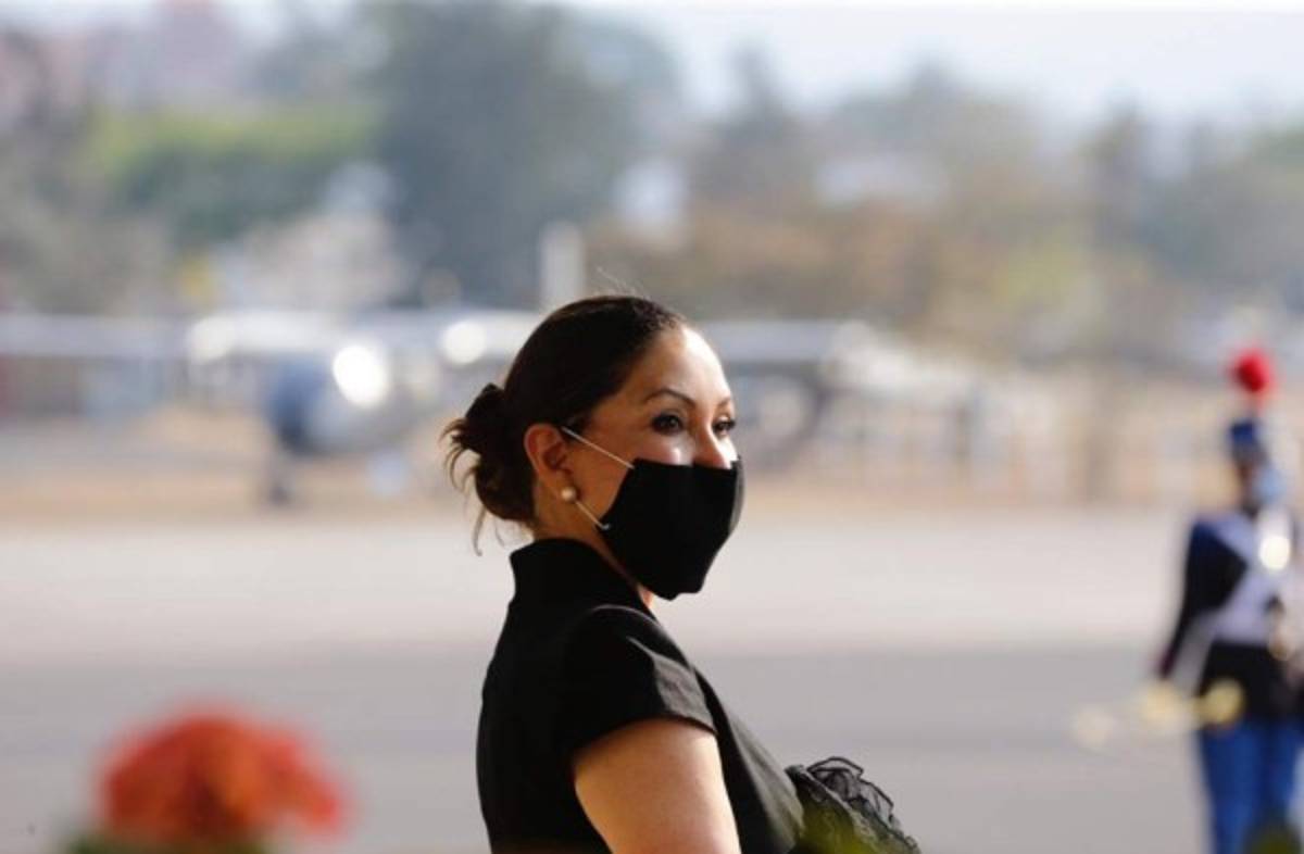 Así fue la llegada del cuerpo de Rafael Callejas a la Fuerza Aérea de Tegucigalpa