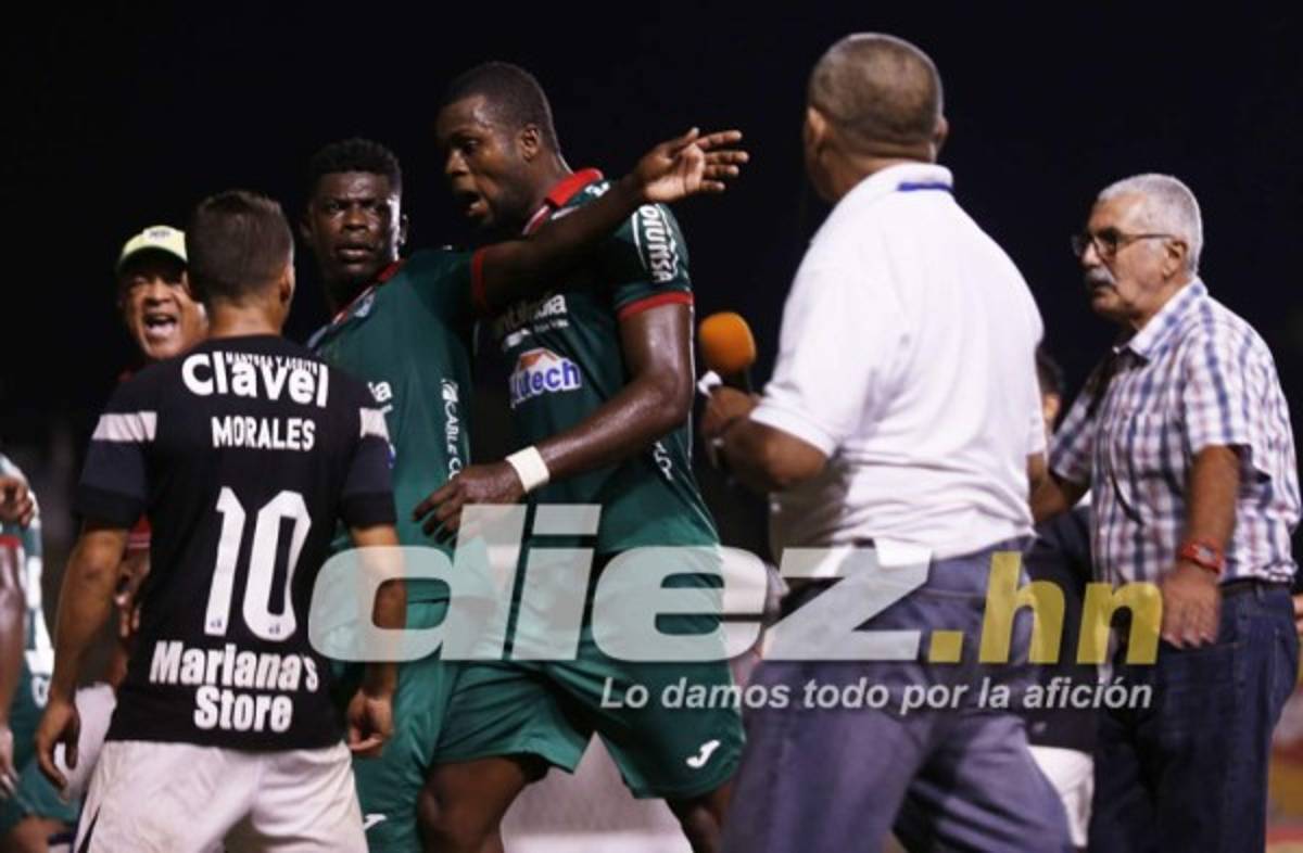 NO SE VIO POR TV: La gresca en el Honduras-Marathón y los tórtolos en el Morazán