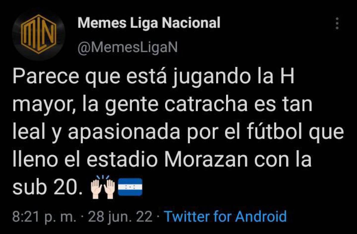 ¡No perdonan a los panameños! Los jocosos memes que dejó la clasificación de Honduras al Mundial Sub-20 de Indonesia 2023