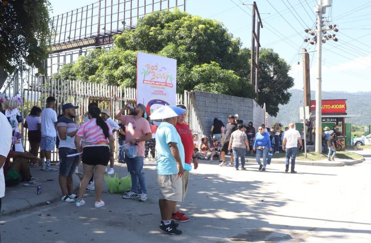 Bad Bunny ya hace del Olímpico de San Pedro Sula una fiesta que se estima sobrepase cualquier partido de eliminatoria mundialista