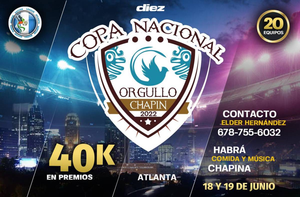 “Copa Nacional Orgullo Chapín”, un torneo exclusivo para equipos de Guatemala que entregará 40 mil dólares