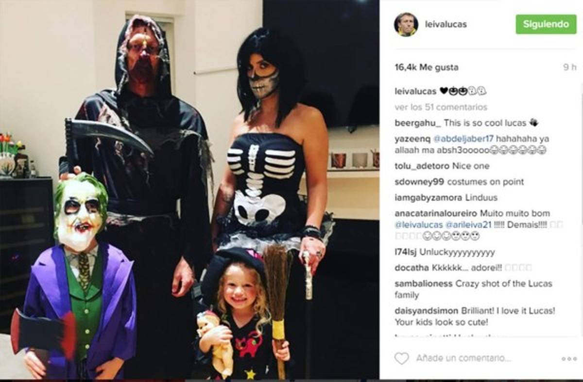 ¡Sigue el terror! Los disfraces de los deportistas en Halloween