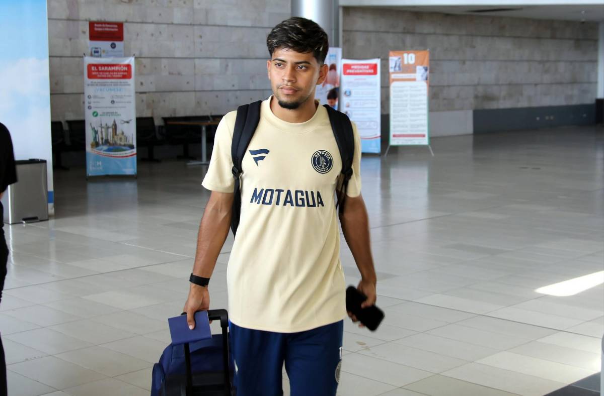 Fan sorprende a Marinacci y López: Motagua aterrizó en Honduras tras golear en Belice