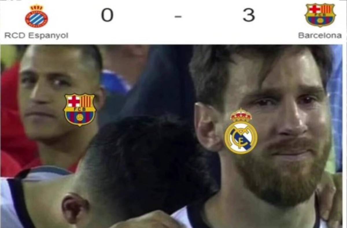 Messi, protagonista de los memes en la paliza al Espanyol con su golazos