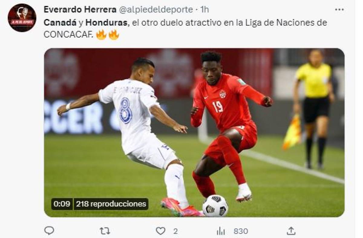 Lo que dice la prensa previo al Canadá-Honduras de la Liga de Naciones de Concacaf; el pronóstico de periodistas norteamericanos