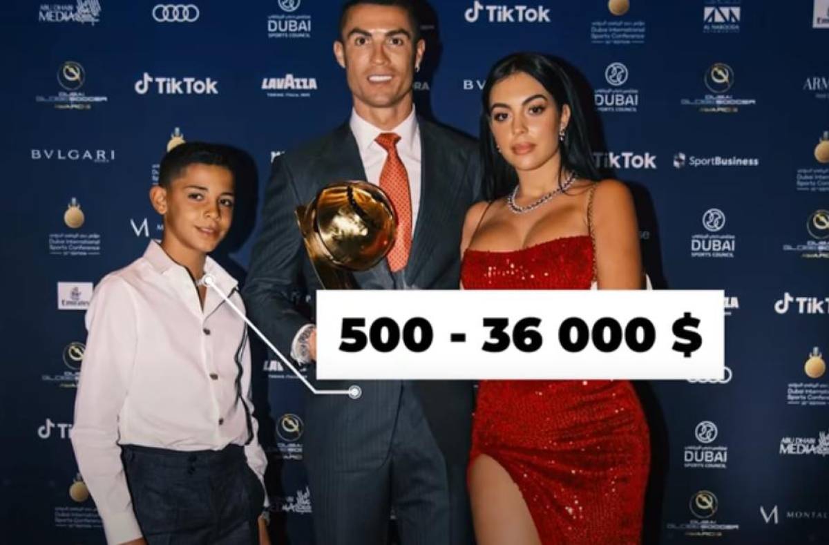 Dior y Louis Vuitton las marcas que más usan los hijos de Cristiano Ronaldo