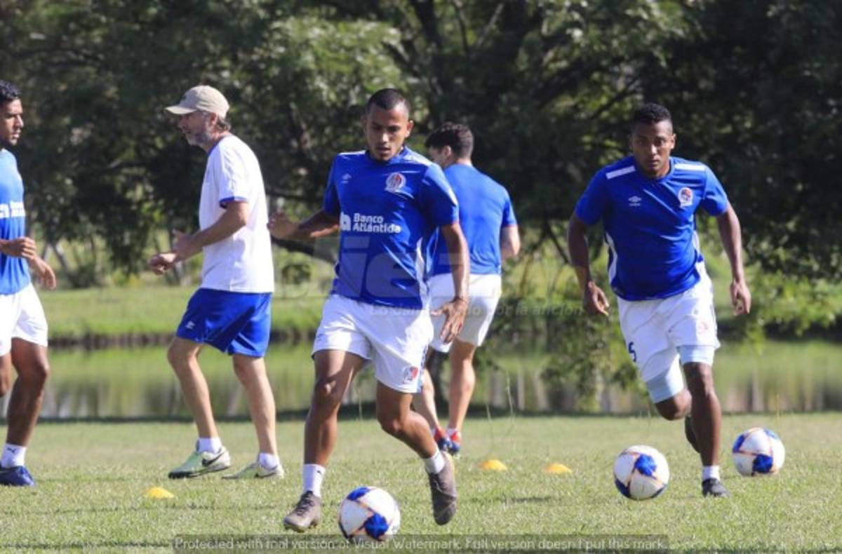 Con alegría y enfocado en un triunfo, cerró Olimpia preparación para enfrentar a Motagua