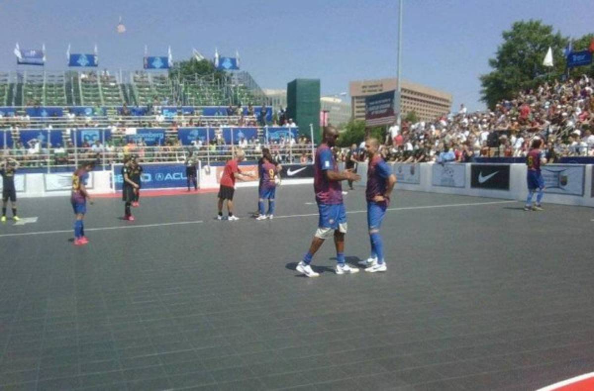 Kobe Bryant jugó con Pep Guardiola