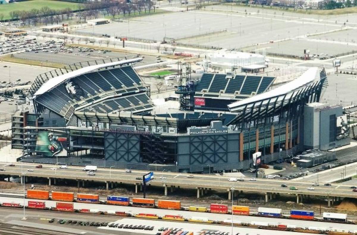 Estadio de primer mundo, el Lincoln Financial Field es el estadio de los Philadelphia Eagles