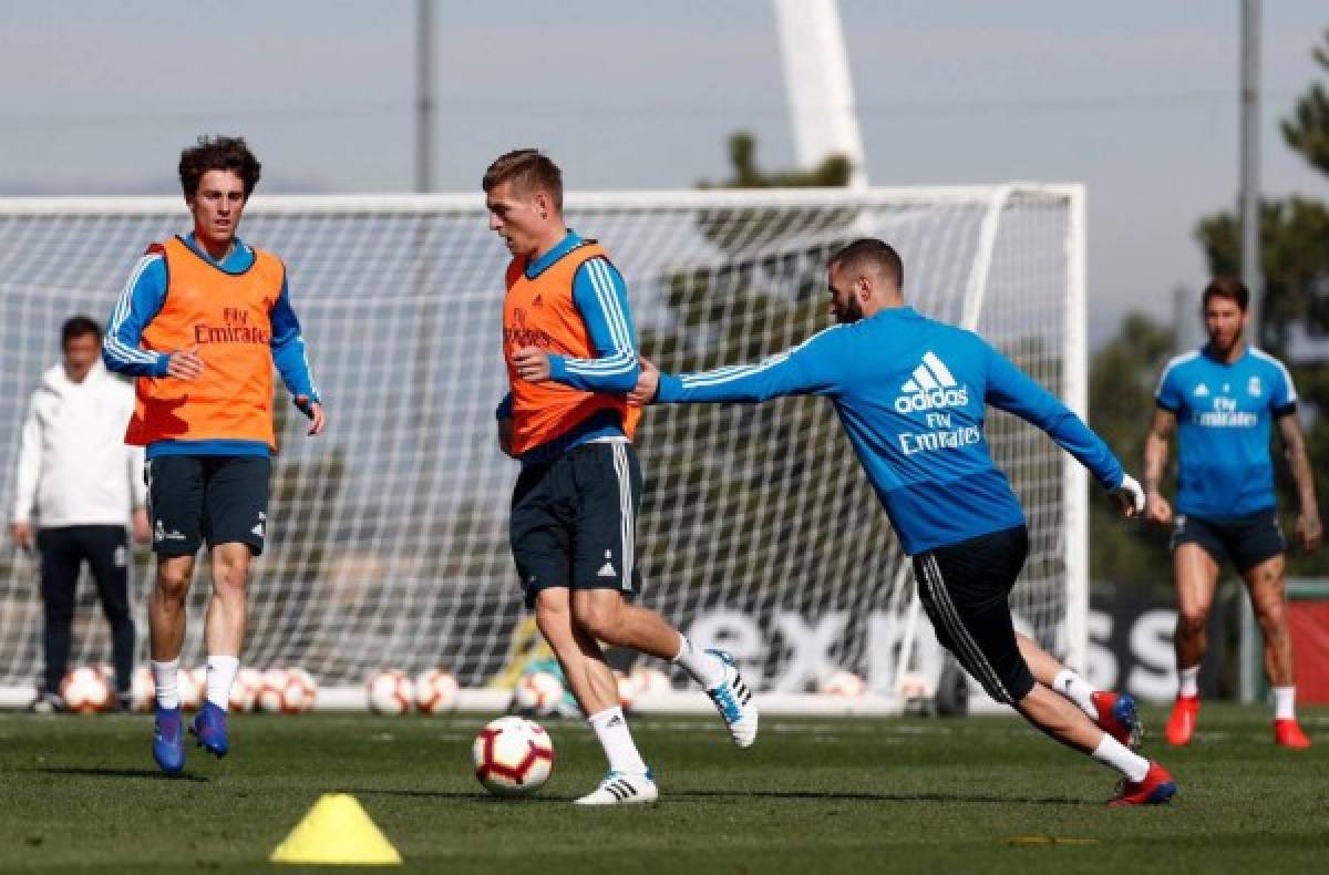 ¡Cero sonrisas! Así fue el último entrenamiento del Real Madrid tras la debacle   