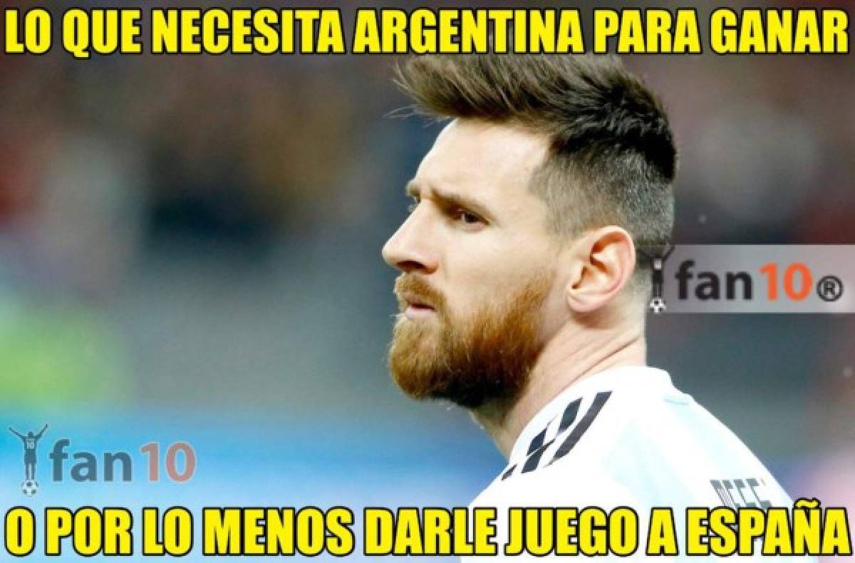 MEMES: Hacen pedazos a Argentina y a Messi tras la goleada recibida ante España