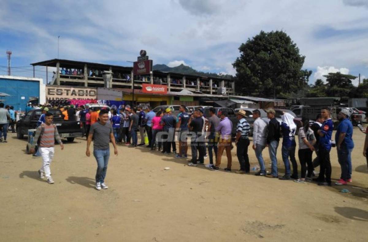 Motagua desata la locura en su visita a Danlí para enfrentar a Real de Minas