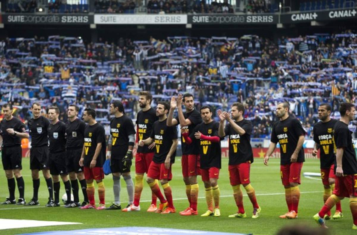 VIDEO: Barcelona lució camiseta en apoyo a Víctor Valdés