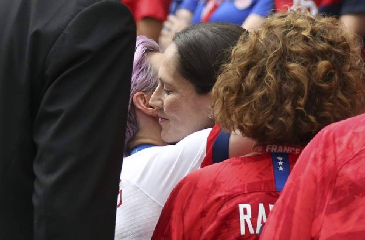 ¡Enamorada! Ella es la desconocida novia de la futbolista Megan Rapinoe