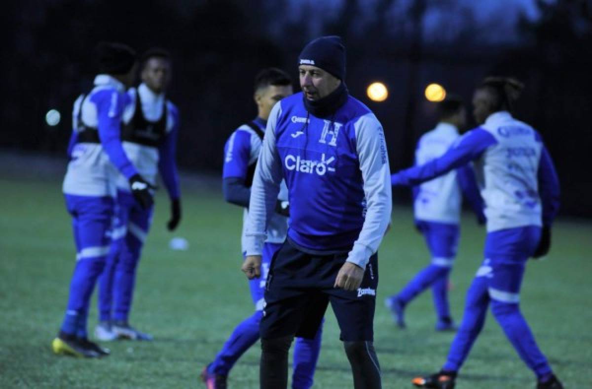 FOTOS: Con mucho frío y alegría, así fue el entreno de Honduras en Estados Unidos