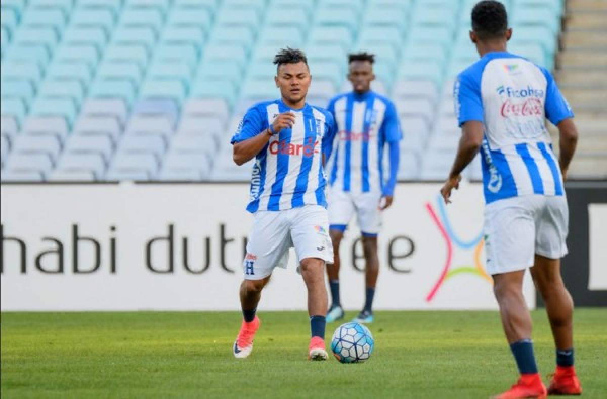 En fotos: Entre espías y la furia de Pinto, así entrenó Honduras en el ANZ Stadium