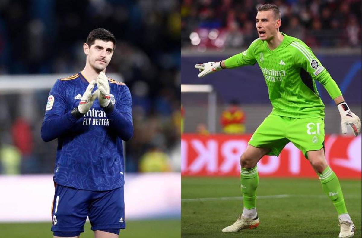 Courtois y Lunin dan la peor noticia al Real Madrid; este sería el 'nuevo' portero de 2 metros para La Liga y Champions