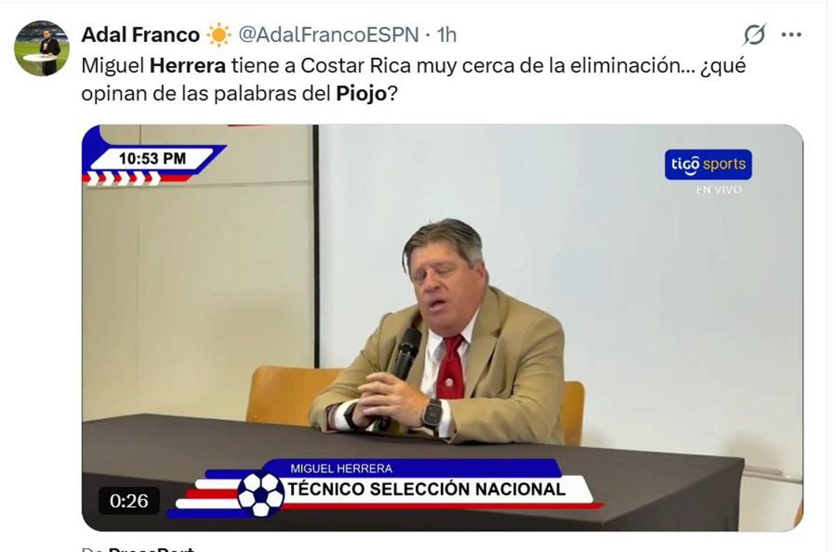 Faitelson aniquila al Piojo Herrera tras debacle de Costa Rica y rozar la eliminación