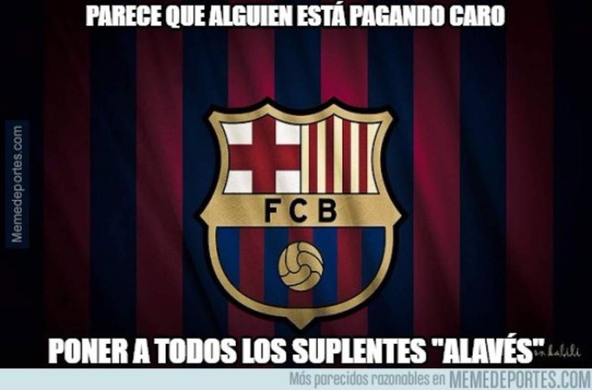 Los mejores memes que dejó la derrota del Barcelona ante el Alavés en el Camp Nou