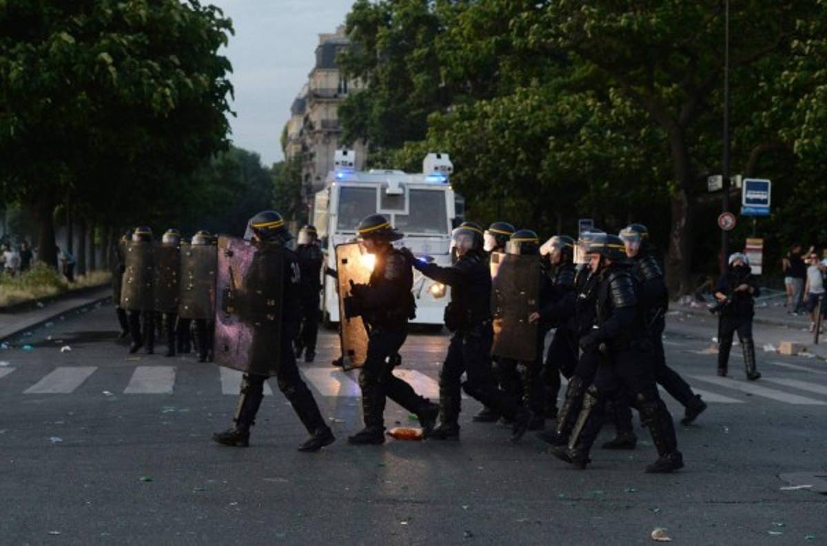 Lo que no viste en la televisión de la final de la Euro entre Francia y Portugal