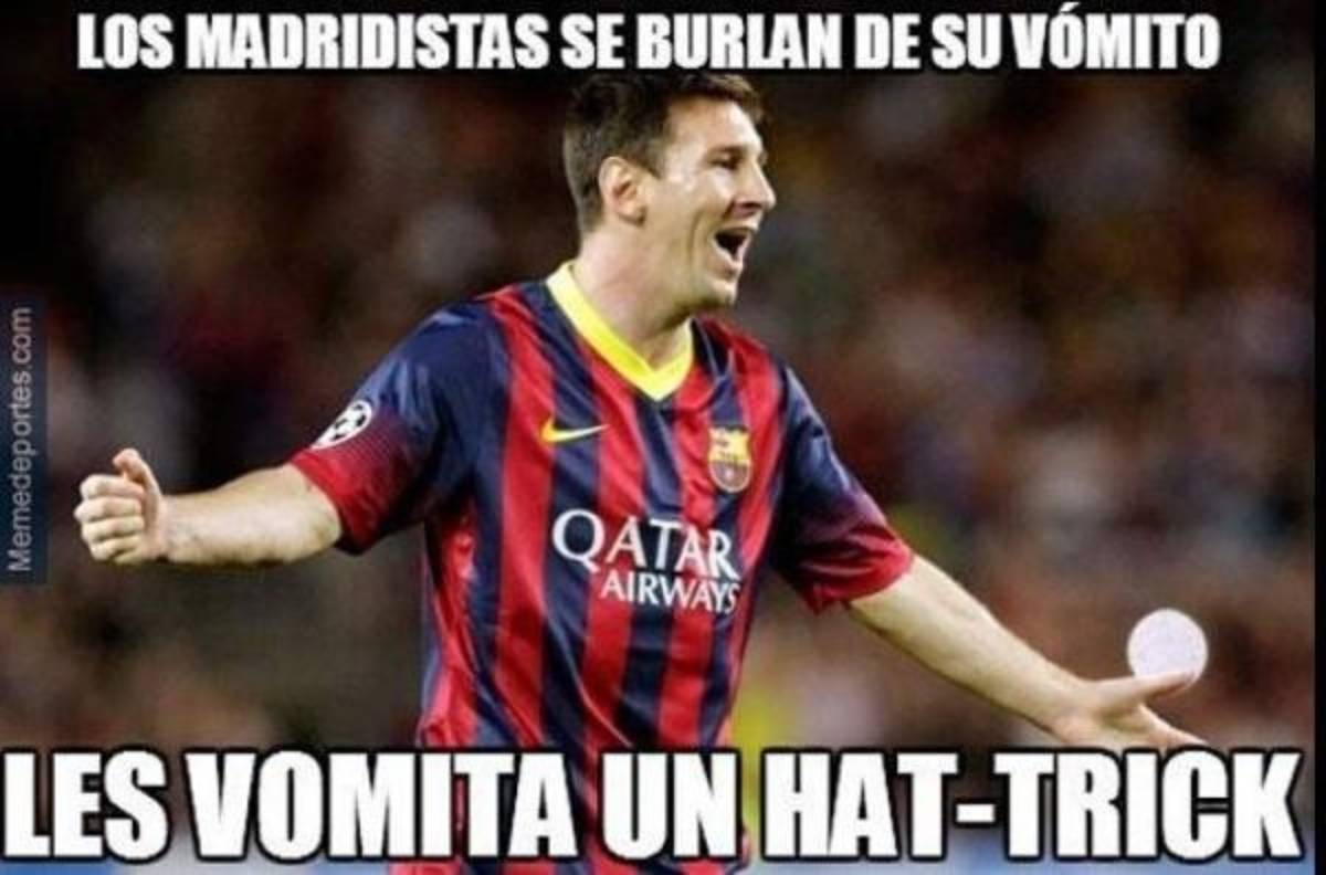 Memes del clásico Barcelona-Real Madrid que no pasan de moda