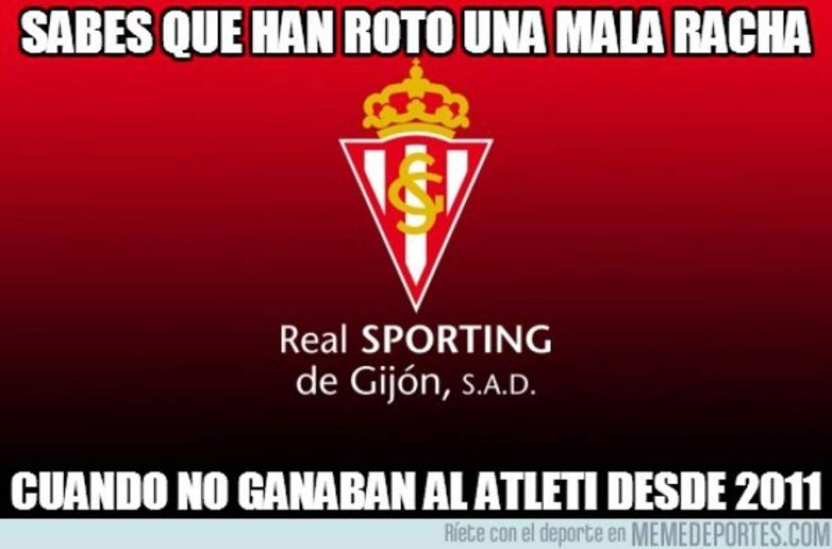 Los mejores memes de la derrota del Atlético de Madrid en Gijón  