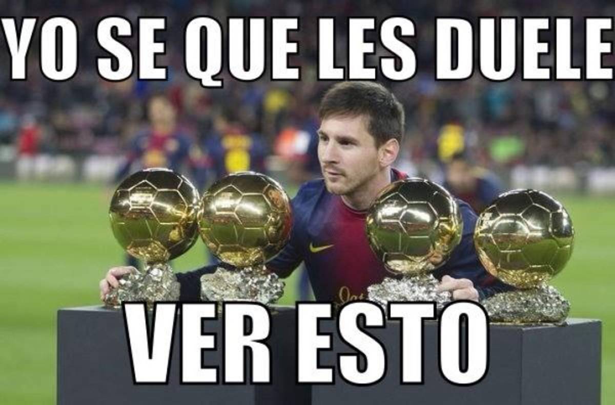 Los mejores memes de la entrega del Balón de Oro 2014